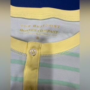 The Beaufort Bonnet Company Pastel Striped pjs